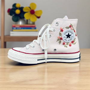 Converse Embroidered Mushroom Sneakers
