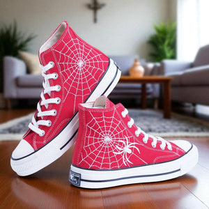 Converse Embroidered Spider Web Witch Shoes