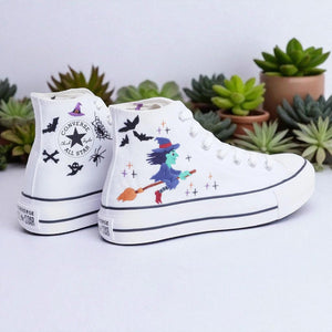 Converse Embroidered Witch High Tops