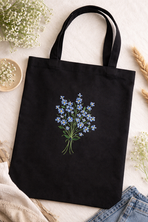 Cute Embroidered Tote BagsKawaStitch