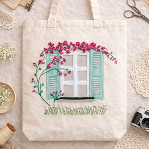 Personalised Embroidered Tote BagKawaStitch