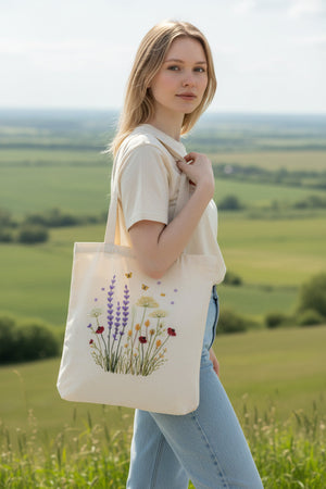 Personalized Embroidered Tote BagKawaStitch