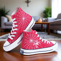 Converse Embroidered Spider Web Witch Shoes