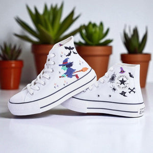 Converse Embroidered Witch High Tops