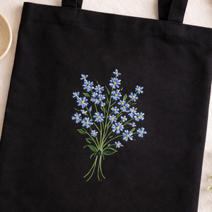 Cute Embroidered Tote BagsKawaStitch
