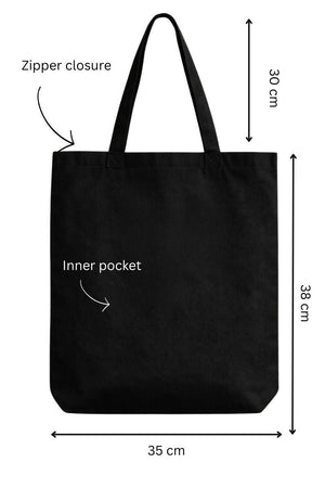 Floral Tote Purse with Hand-Stitched Design