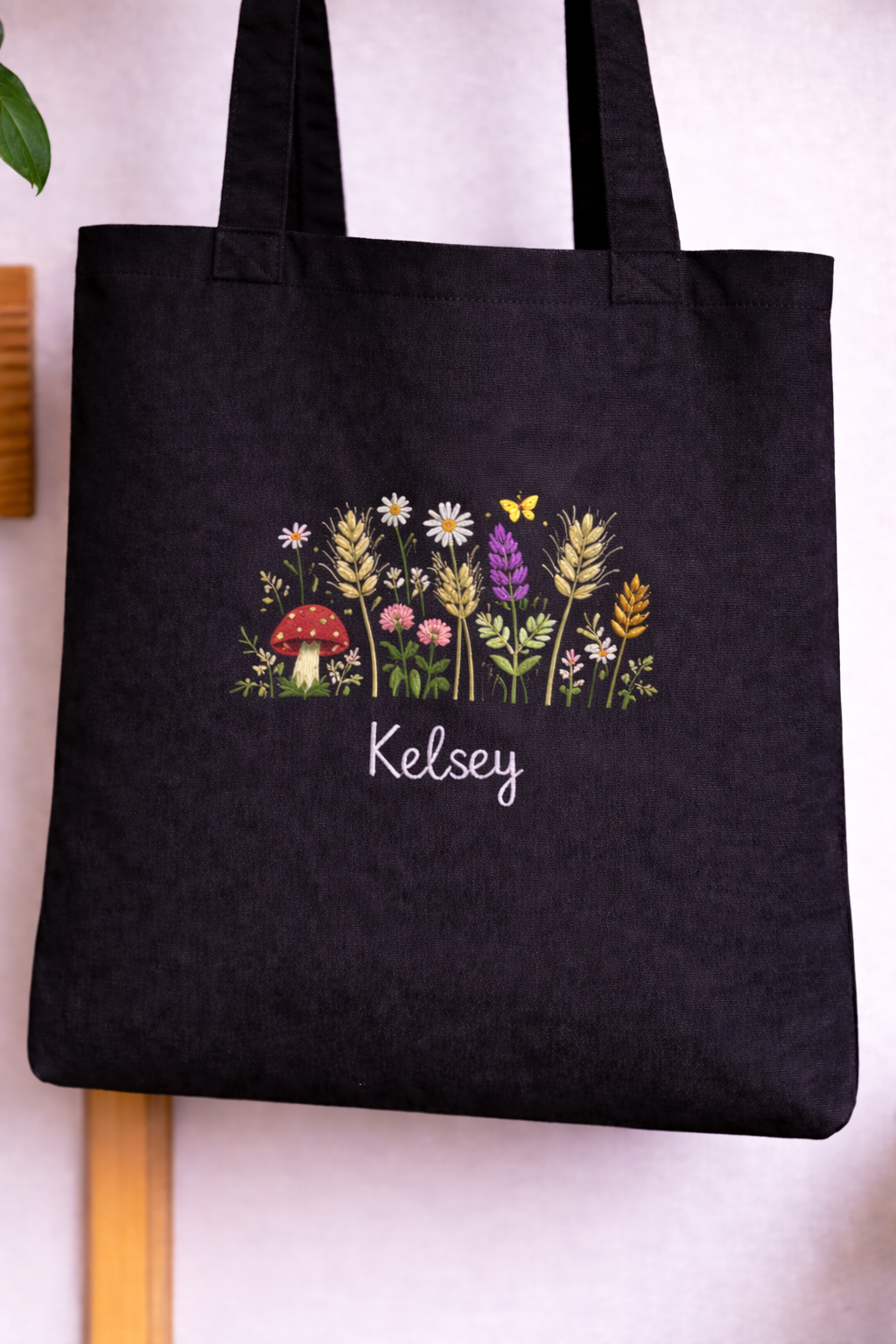 Floral Tote Handbags - Hand-Embroidered Stylish & Unique