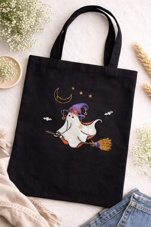 Personalized Halloween Bag - Ghost Design